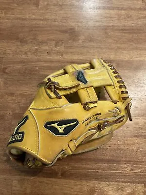 Mizuno Pro Limited Edition 11.25  MZP 60 Baseball Infielder Glove - Gently Used • $500