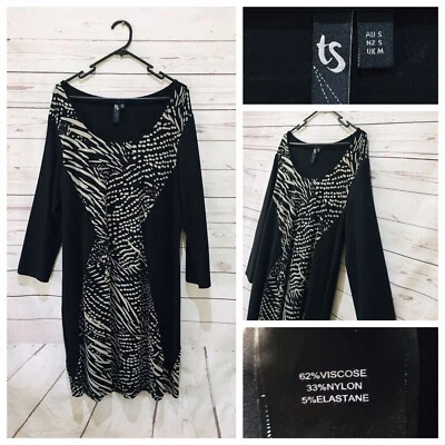$29.95 • Buy TAKING SHAPE Size S (AU 16 18) Long Sleeve Midi Dress 