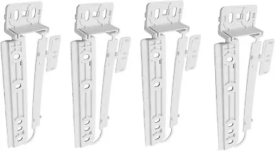 4 Integrated Fridge Freezer Door Mounting Bracket Fixing Slide For AEG Zanussi   • £11.99