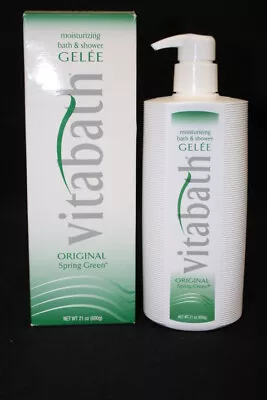 NEW Vitabath Original Spring Green 21 Oz Moisturizing Bath & Shower Gelee • $39.95