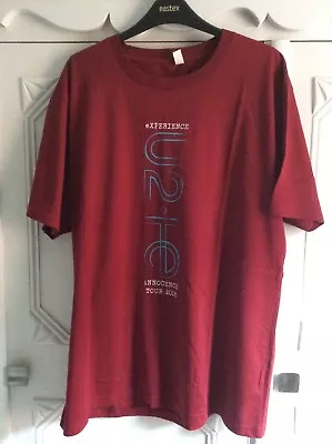 U2 Experience + Innocence Tour Short Sleeve T-shirt 2018 NEW - Size XL • £10