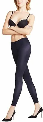 Falke Womens Pure Matte 50 Den Leggings - Marine Navy • £20.95