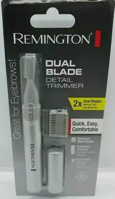 🆕 Remington Dual Blade Detail Trimmer Hair Removal Nose Ear Eyebrows Sideburn • $15.37