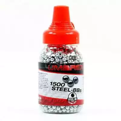 Umarex Steel BB’s 4.5mm (1500ct)   Free P&P  L506 • £8.99