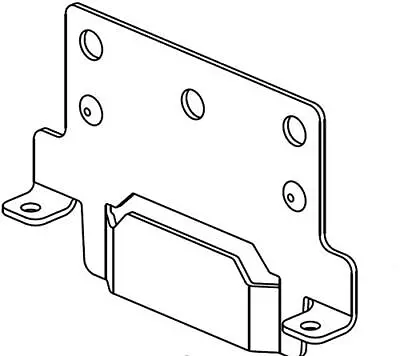 Furniture Parts IKEA Mounting Plates For Bed Frame Part # 116791 (2 Pack) Fits H • $44.21