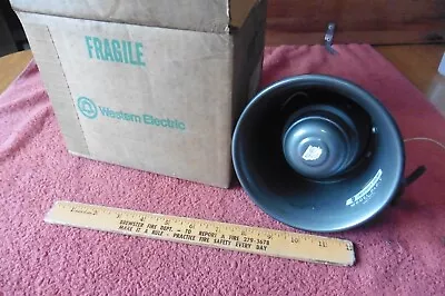 Western Electric Loud Speaker Model DLC-T Bell System Vintage University Sound  • $22.31