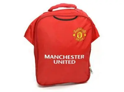 £14.79 • Buy Manchester United FC Shirt Shaped Lunch Bag School Gift Football Bag