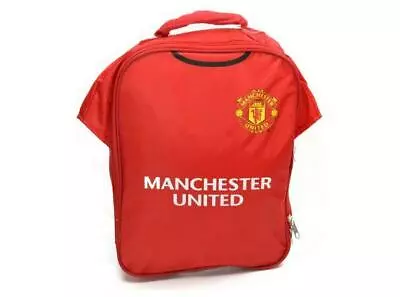 £16.99 • Buy Manchester United FC Shirt Shaped Lunch Bag School Gift Football Bag