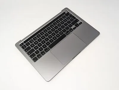 Apple MacBook Pro 13  A2251 2020 Palmrest Topcase Cover UK Keyboard Space Grey • £79.99