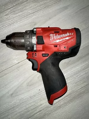 FACTORY SERVICED Milwaukee 2504-80 M12 FUEL 12V 1/2  FUEL Hammer Drill • $54.99