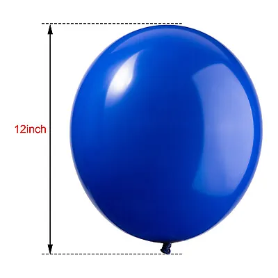 $8.99 • Buy 100 PCS Metallic Balloons Metal Chrome Latex Happy Birthday Wedding Party Decor