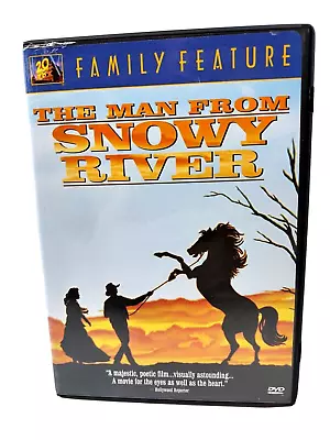 DVD Movie The Man From Snowy River 2002 20th Century Fox  Free Returns • $5.99