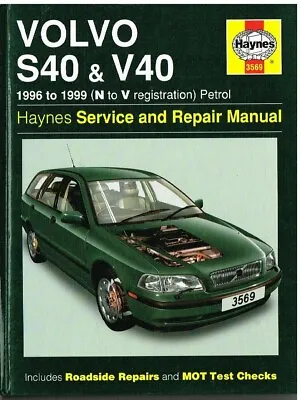 Volvo S40 V40 1.6 1.8 1.9 2.0 Petrol '96- Service & Repair Manual *vgc Hardback* • $12.57