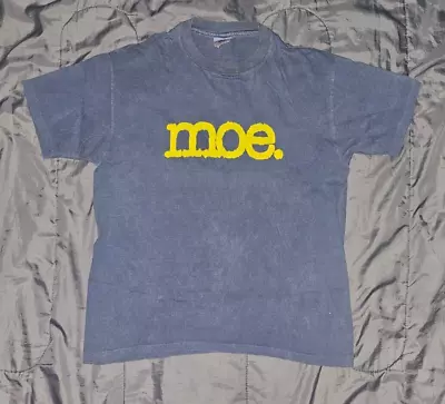 Vintage Moe. Band Blue/gray Large Shirt Anvil Tag • $40