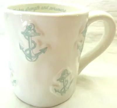 Anchors-Nautical Theme Coffee Mug 3D Embossed Anchors Large 16 Oz Mug • $1.71