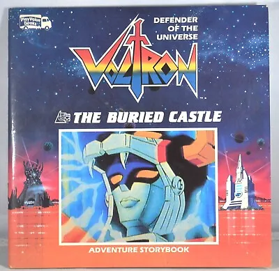 Vintage 1985 VOLTRON Story Book THE BURIED CASTLE Good Condition • $9.99