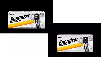 20 X Energizer Industrial AAA Batteries Alkaline Long Life LR03 1.5V  • £7.49