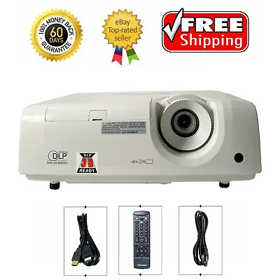 Mitsubishi XD280U DLP Projector Mobile XGA 3000 ANSI HD HDMI 1080i W/bundle • $200.51