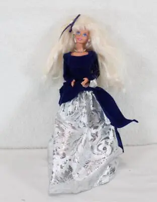 Mattel Barbie Doll 1995 Winter Velvet Holiday Dress No Box 11 In A289 • $7.99