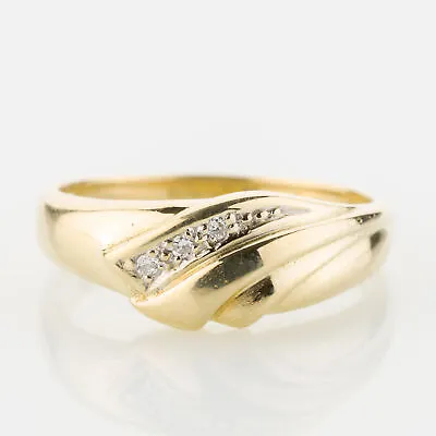 $485.02 • Buy Ladies Ring (14k Gold) With Diamonds