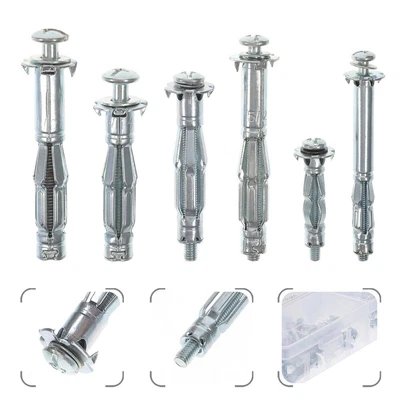 £27.78 • Buy 42pcs Sturdy Portable Jack Nuts Fixing Hollow Door Anchor