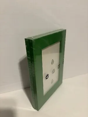 (2) IKEA Nyttja GREEN Picture Frame 4”x6” Sealed Set Of 2 Discontinued • £18.96