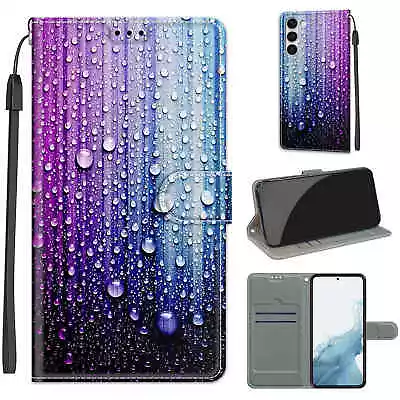 Case For Various Phone Magnetic Flip Wallet Card Bag Holder Stand Cover Back Hot • $6.40