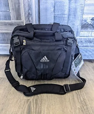 Adidas Laptop Tablet Bag Case Travel Carry On  Sports Gear Bag Black Uisex • $44.98