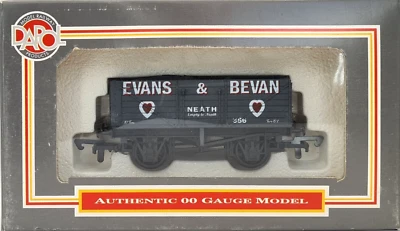 £9.99 • Buy Dapol B320 7 Plank Open Wagon 386 With Coal Load Evans & Bevan Neath Livery