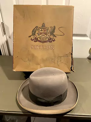RARE Vintage GUYER Men's Brown Felt Hat The Ambassador Fedora Philadelphia • $45