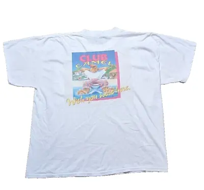 New In Original Box Club Camel Vintage 90s Pocket T-shirt Cigarette • $39