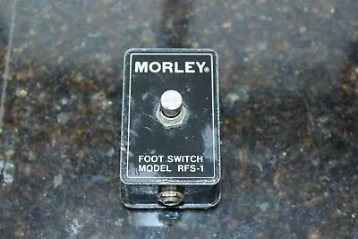 Vintage Morley Model RFS-1 Foot Switch Powers On As Is • $28.95