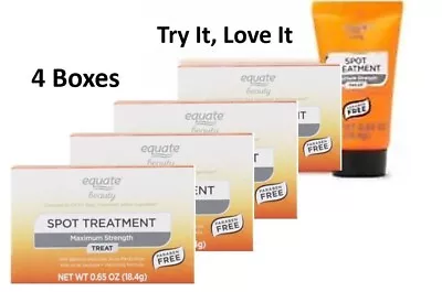 4x Equate Spot Treatment Emergency Blemish Relief Oxy Proactive Benzoyl Peroxide • $9.95