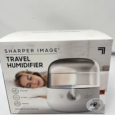 Sharper Image Portable Mini Travel Humidifier~ Cool Mist~UV Light~USB  • $10.80