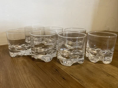 $235 • Buy Iittala Gaissa Tapio Wirkkala Set Of 7 Glasses 7cm Tall 6.5 Across The Top