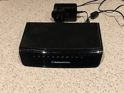 NetComm Wireless NB16WV-02 N600 Dual Band WiFi Gigabit Modem Router W Voip • $50