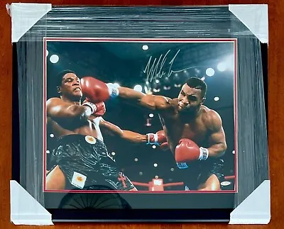 Mike Tyson Autographed Signed Photo 22x27 Framed & Matted Vs Trevor Berbick • $599.99