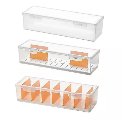 Card Storage Box Leakproof Clear Storage Bucket Refillable Card Holder • £11.46