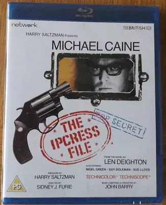 The Ipcress File (1965) W/ Michael Caine Rare Network 2014 Blu-ray New! • £18.99