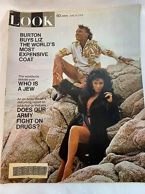 Look Magazine Vintage June 161970 Burton Buys Liz... Who Is A Jew Does Our... • $21.88