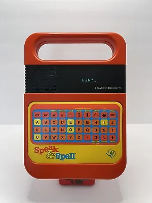 Speak & Spell Texas Instruments 1978 Vintage Cleaned & Tested • $59.98