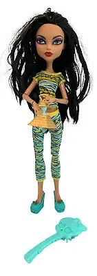 Mattel 2011 Monster High Dead Tired Doll Cleo De Nile Fashion Doll W/ Pyramid • $47