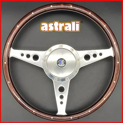 Triumph Spitfire 14  Wood Steering Wheel & Boss With Badge 1976 On Astrali Monza • $180.22