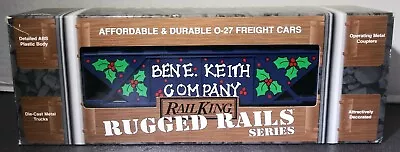 MTH Rail King Rugged Rails Covered Hopper Car Ben E Keith Custom NorthPark Train • $26.39