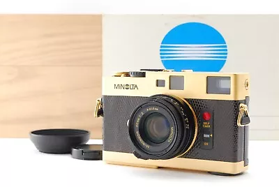 [CLA`D!] Minolta CLE Gold Limited Film Camera Body & M Rokkor 40mm F/2 Lens Set • $1956.41