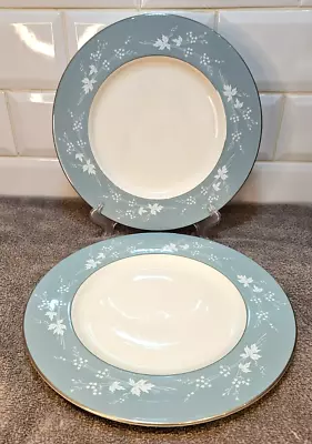 2 X Royal Doulton Reflection TC1008  10.5  Dinner Plate  B • £9.99
