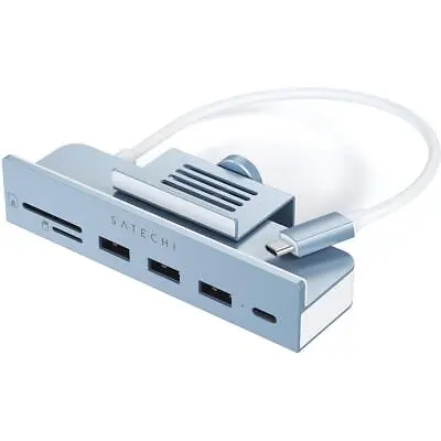 Satechi USB Type-C Clamp Hub For 24  IMac Blue #ST-UCICHB • $54.99