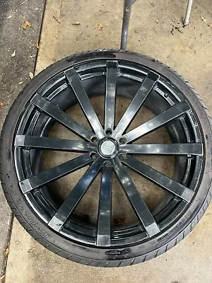 VW12 Velocity Wheels 26  Black Rims (ReadDescription) • $700