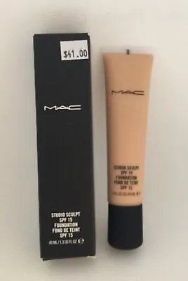 Mac Studio Sculpt Foundation SPF15 NC20 - Full Size 40ml/1.3oz NIB • $24.99