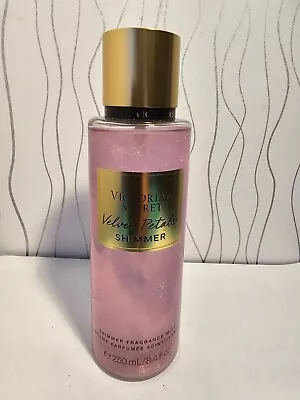 NEW Victoria's Secret Velvet Petals Shimmer Body Mist 8.4 Oz. • $15.50